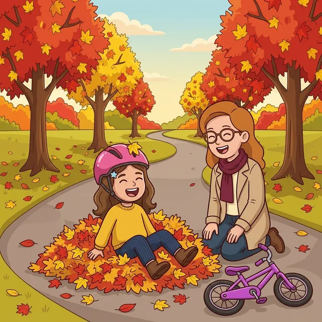 Rosalie dans « Le vélo de grande de Rosalie »